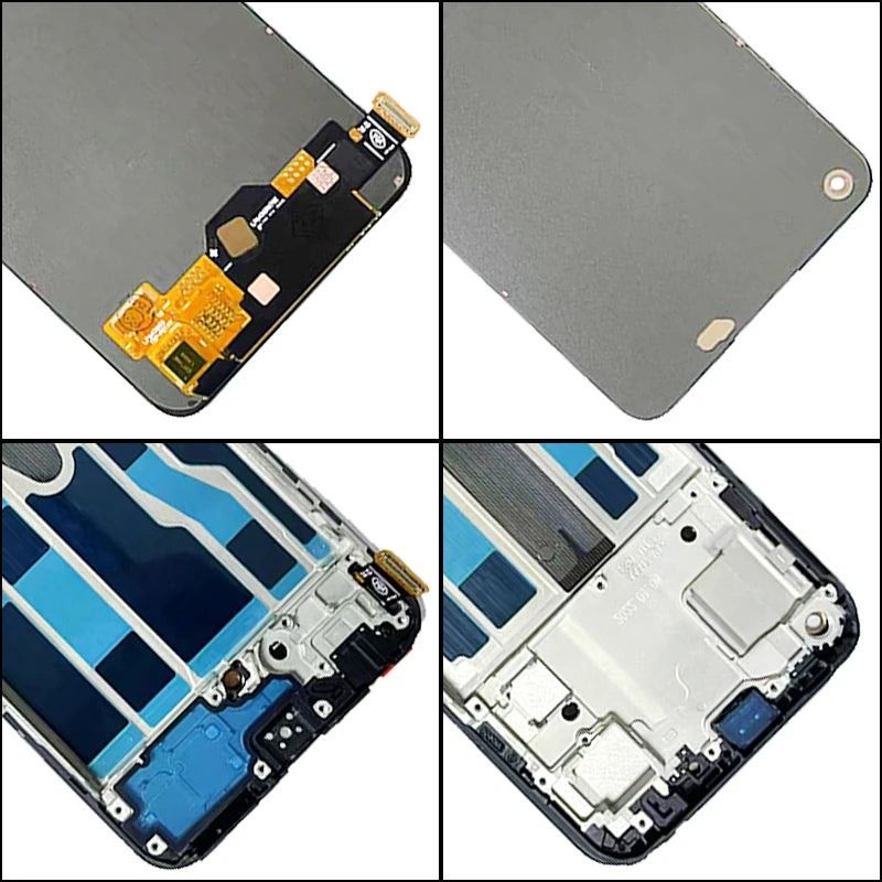 Super AMOLED For OnePlus Nord CE 2 5G LCD Display Touch Screen Digitizer Panel Assembly  For 1+Nord CE 2 5G  IV2201 Display  OnePlus phone repair parts