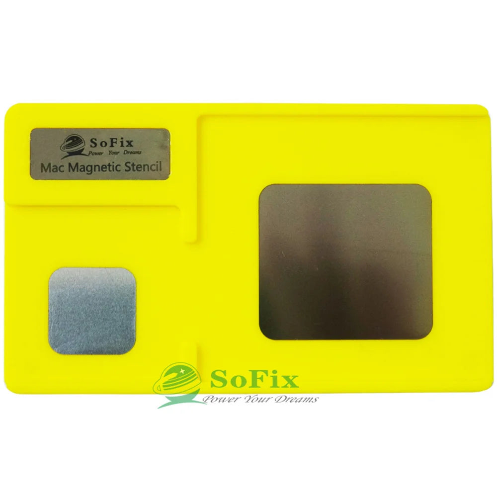Sofix A1990 A2141 Graphics card GPU Reballing Jig with Stencil Logic Board GPU reballing Magnetic Stencil for Macbook Repair Professional Repair Tools