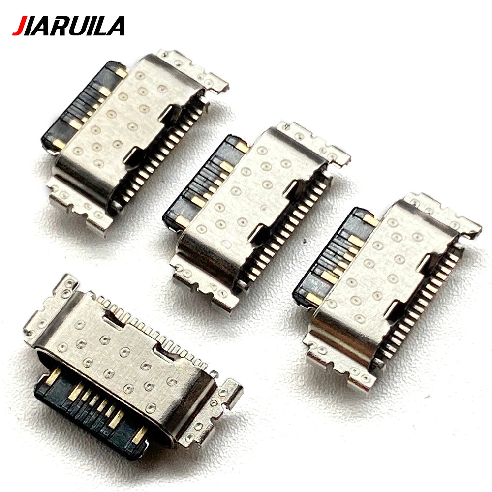 100Pcs, USB Charging Port Connector Charge Jack Socket Dock For Xiaomi Redmi Note 9 9s 10 10s 11 11s 12 12s 13 Pro Plus 4G 5G  Xiaomi  Xiao mi phone repair parts
