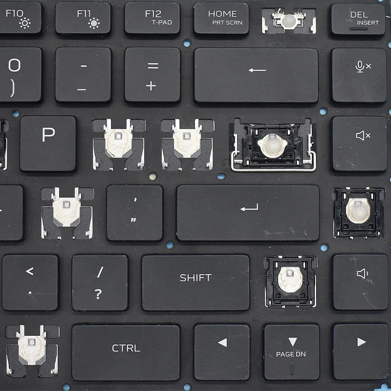 Replacement for Dell Alienware M17 R5, M15 R7, Alienware M16 R1 R2 X14 X15 X16 R1 R2 X17 R1 R2 Laptop Keyboard KeyCap & Hinge  Dell Laptop repair parts