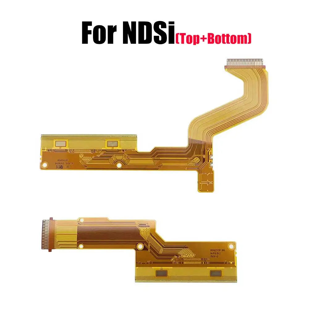 Replacement Top Bottom LCD Display Screen Flex Cable For DS Lite NDSL NDSi Game Console Upper Lower LCD Ribbon Cable Parts Game console repair parts