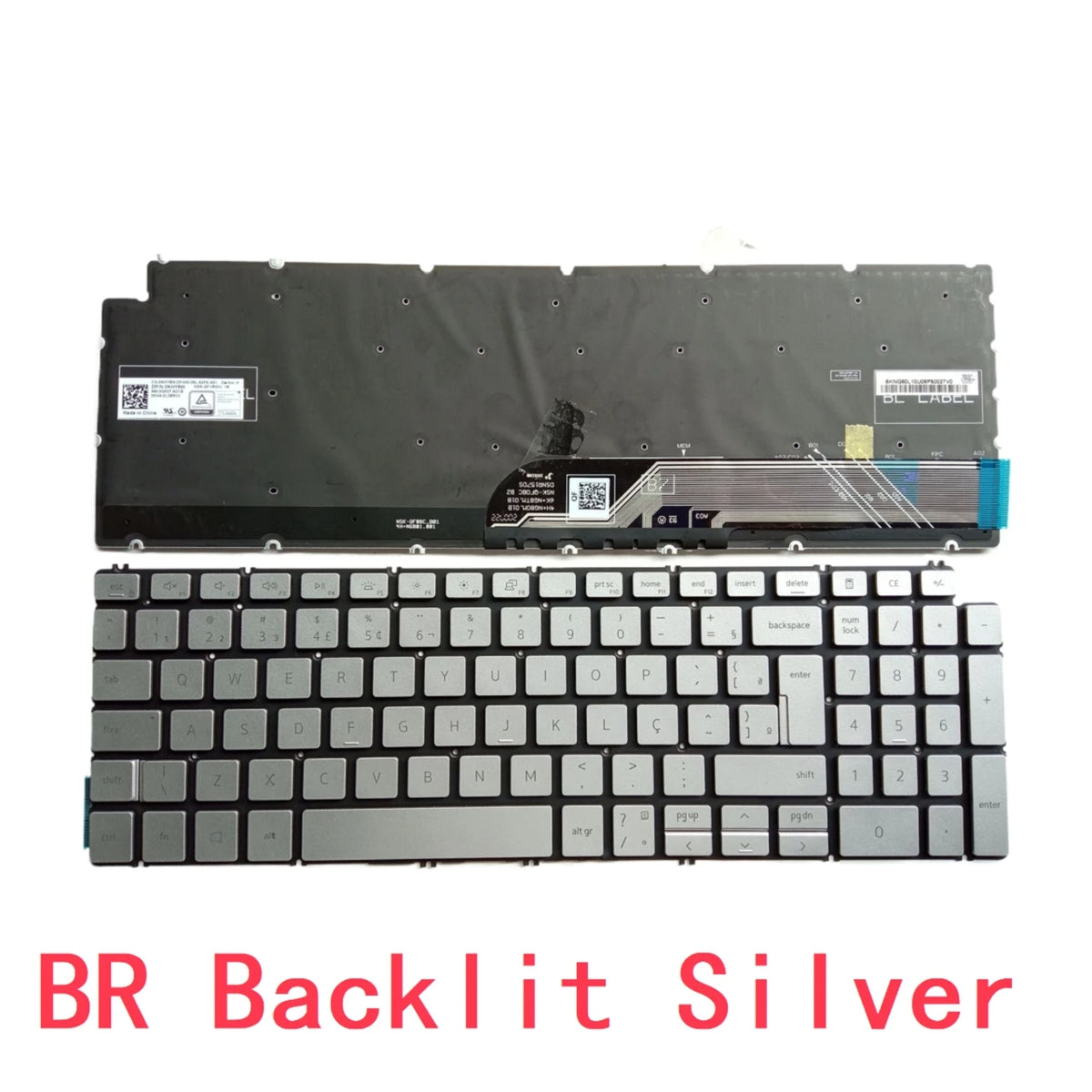 US RU SP BR Backlit Keyboard For Dell Latitude 3510 P101F Vostro 5501 5502 P102F 5590 P88F Inspiron 7500 7501 7506 7590 7591Dell laptop repair parts