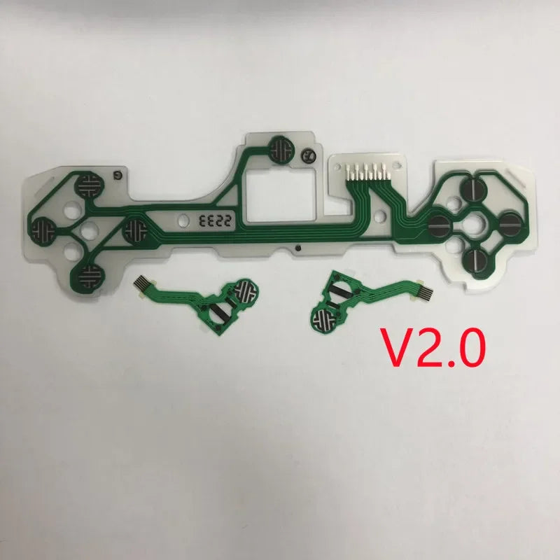 10pcs/Lot Replacement Original for Ps5 Conductive Film V1.0 2.0 3.0 Game Pad Controller Button Flex Cable Ribbon V1 V2 V3 Game console repair parts