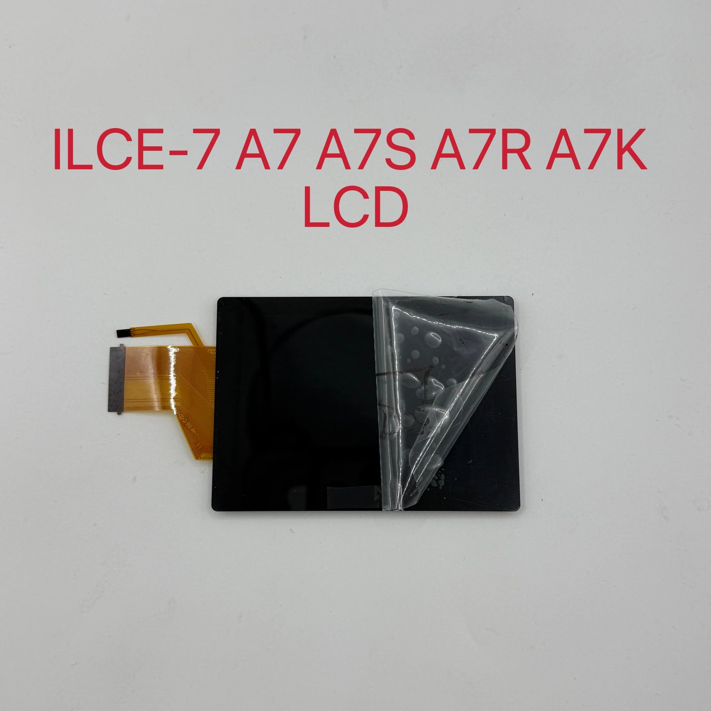 New A7 Screen LCD With Backlight for Sony ILCE-7 A7 A7S A7R A7K Camera Display LCD Replacement Part  Digital Camera repair parts
