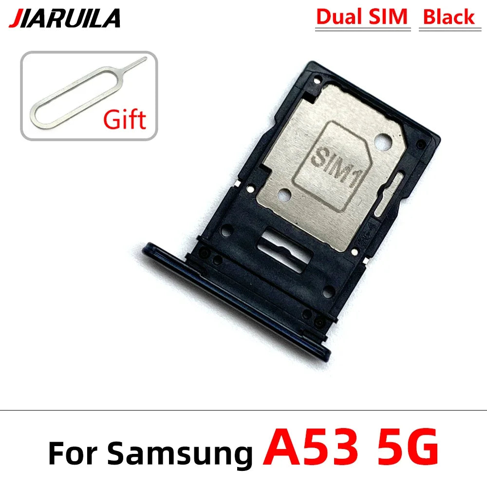 New For Samsung A23 A33 A53 A73 5G SIM Card Tray Slot Holder Replacement Parts Samsung phone repair parts