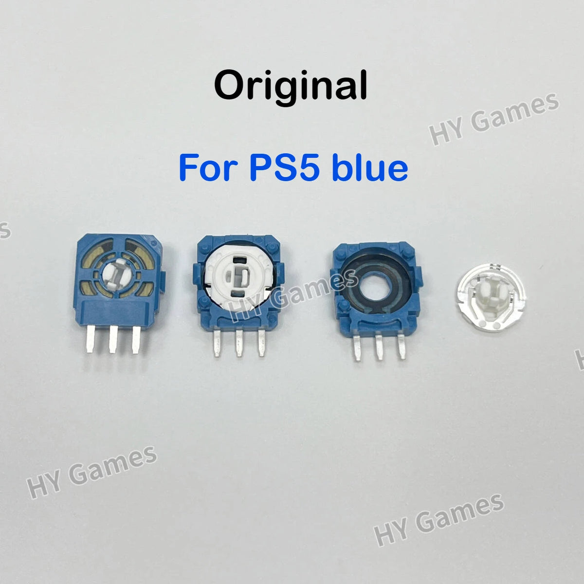 100pcs 3D Analog Joystick 2.3K Ohm Potentiometer for PS5 Controller for Playsation 5 3D Thumbstick Axis Resistors Potentiometer  Game console repair parts