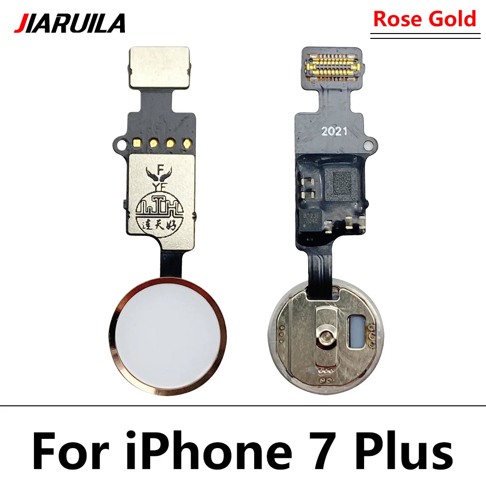 10Pcs/Lot, Universal Home Button with Flex Cable for iPhone 7G 7 Plus 8 8 plus Home button return functions Flex Cable iPhone phone repair parts