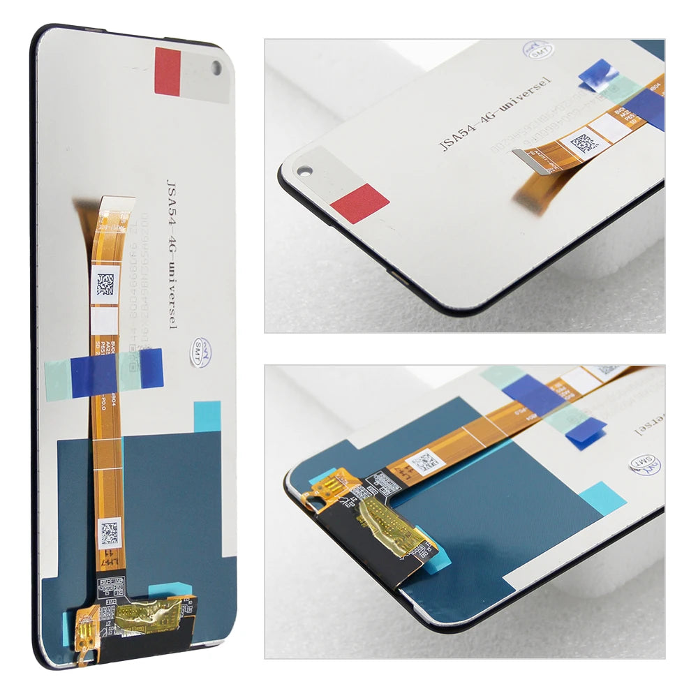 6.51" Screen Assembly for Oppo A54 CPH2239 Lcd Display Digital Touch Screen with Frame for OPPO A54 Screen Replacement OPPO phone repair parts