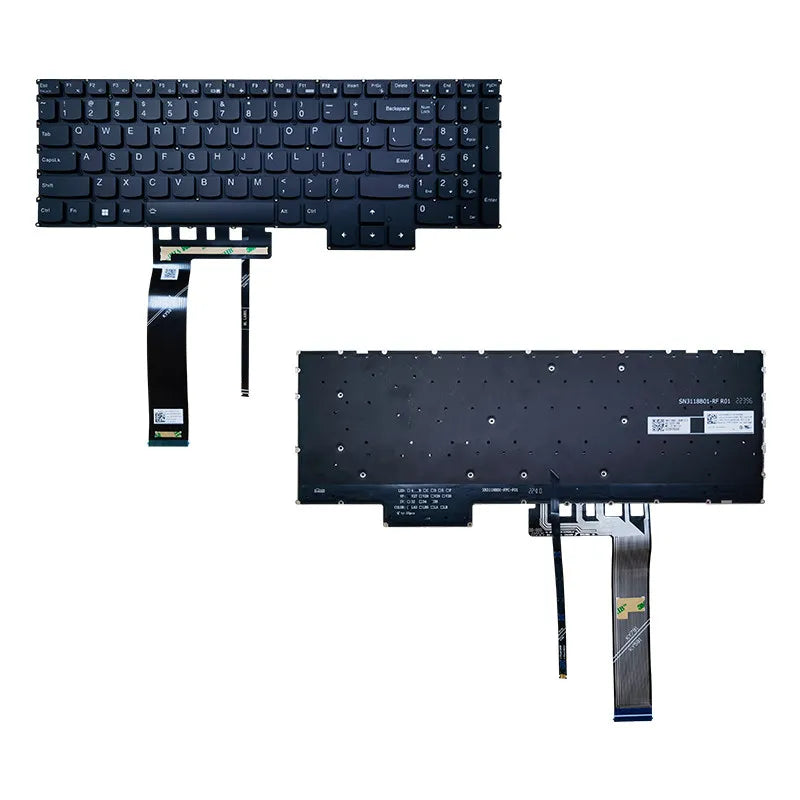 Upper case keyboard for Lenovo Legion Y9000P R9000P IRX8 IRX8H ARX8H 2023  topcase palmrest C shell cover touchpad assembly Lenovo laptop repair parts