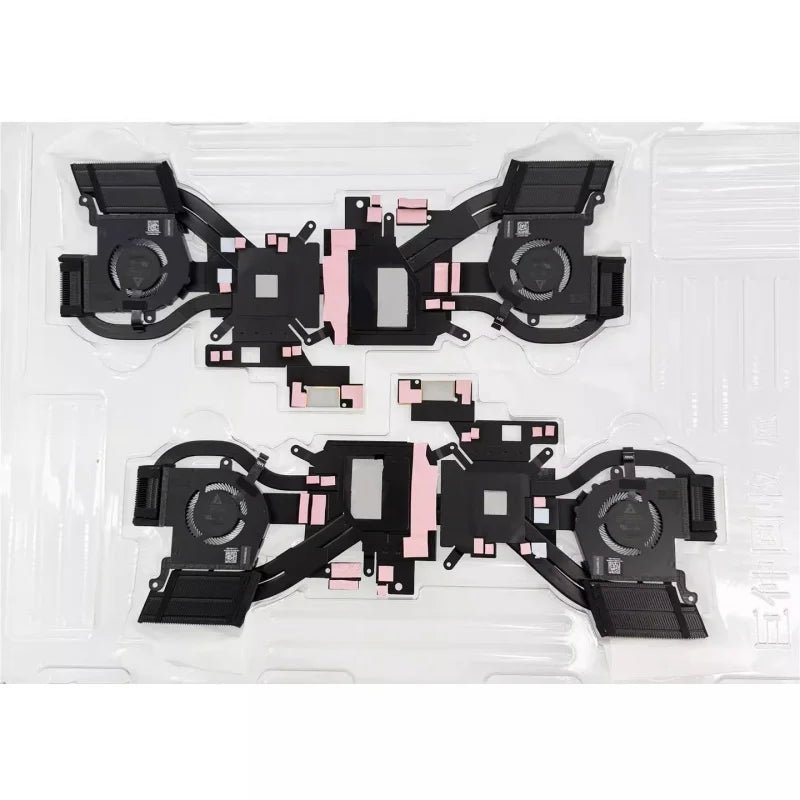 NEW Original LAPTOP CPU GPU Cooling Fan With Heatsink For DELL Alienware X14 R1 0MRV4R 0198CH DC28000YFD0/05PF30 DC28000YED0 Dell laptop repair parts