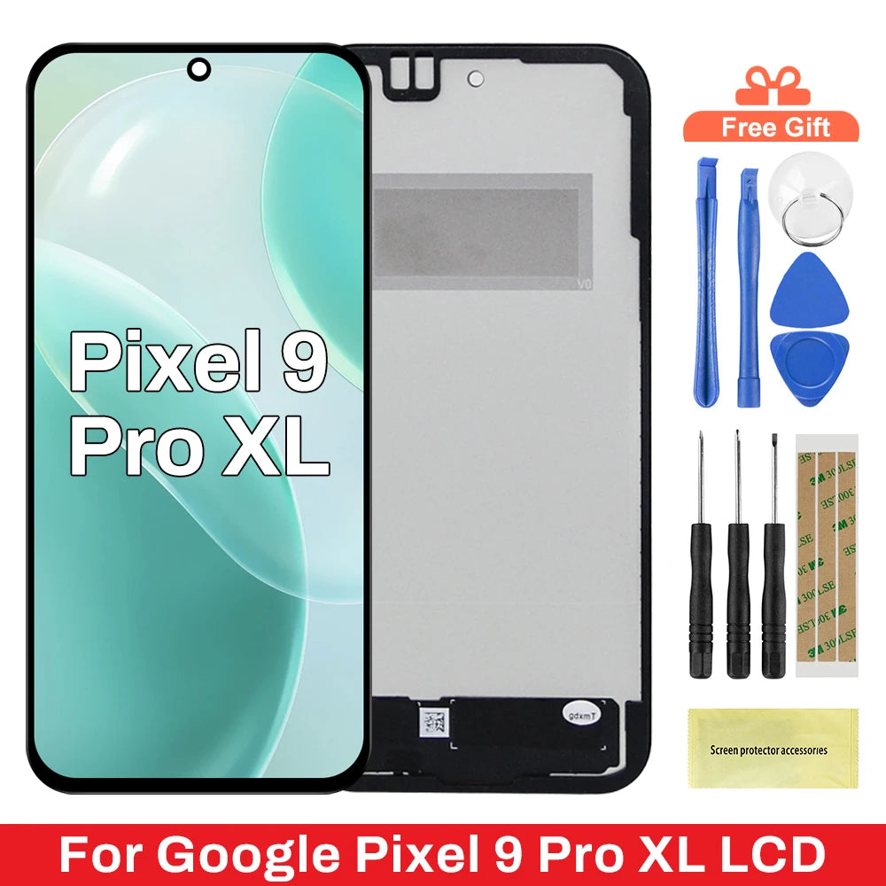 For Google Pixel 9 Pro XL LCD Display Screen Touch Digitizer Assembly Replacement For Google GGX8B GZC4K GQ57S LCD Google phone repair parts