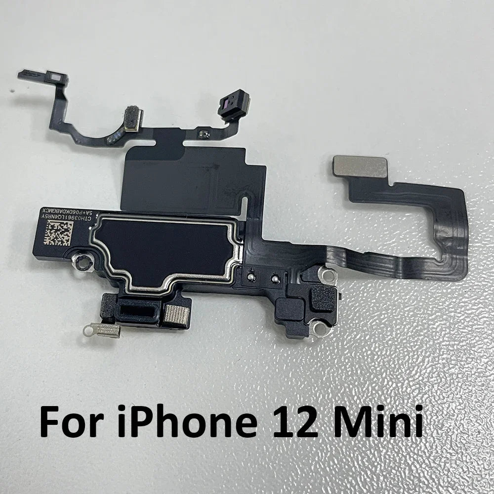 10Pcs ，Proximity Light Sensor Flex For iPhone X XR XS Max 11 12 Pro Max MIni Ear Speaker Earpiece Earphone Flex Cable iPhone phone repair parts