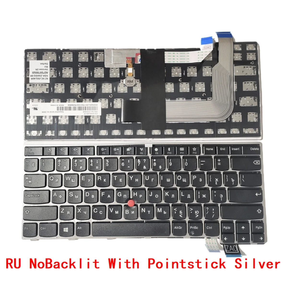 New US Russian Spanish Latin Laptop Backlit Keyboard For Lenovo Thinkpad T470S Notebook PC Replacement F10 with Bluetooth Lenovo laptop repair parts