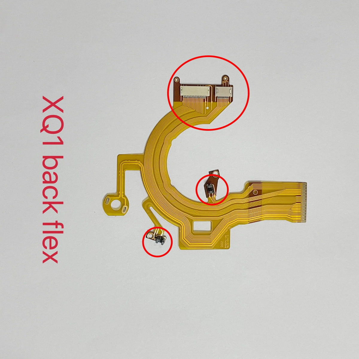 New XQ1 Lens Back Flex Cable With Sensor For Fuji Fujifilm XQ1 Camera Lens Rear Cable Repair Parts Digital Camera repair parts