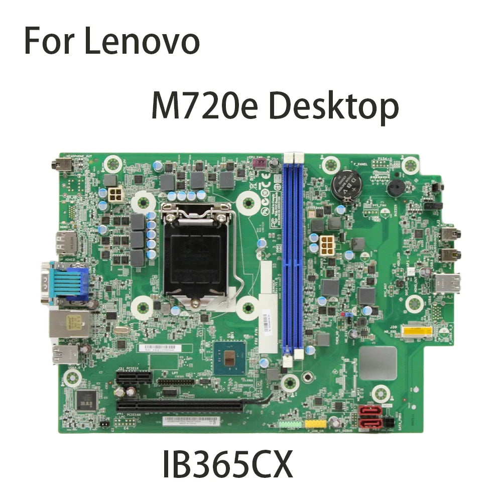 Laptop Motherboard For Lenovo ThinkCentre M720e Desktop Motherboard IB365CX B365 MP With  FRU:5B20U53926  Lenovo laptop repair parts