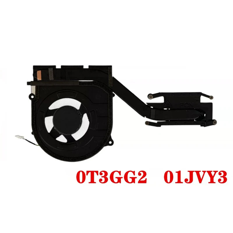 NEW ORIGINAL Laptop CPU Cooling Fan With Heatsink For DELL Pro 14 Plus PB14250 PB14255 0T3GG2 01JVY3 0XTJ7G Dell laptop repair parts