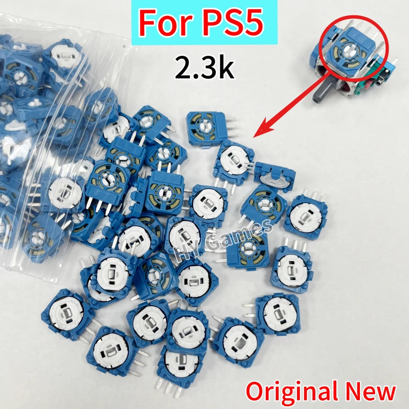 50pcs/lot Original NEW ALPS for PS5 Joystick Axis Potentiometer 3D Analog Stick Button Sensor Micro Mini Switch Replacement Game console repair parts
