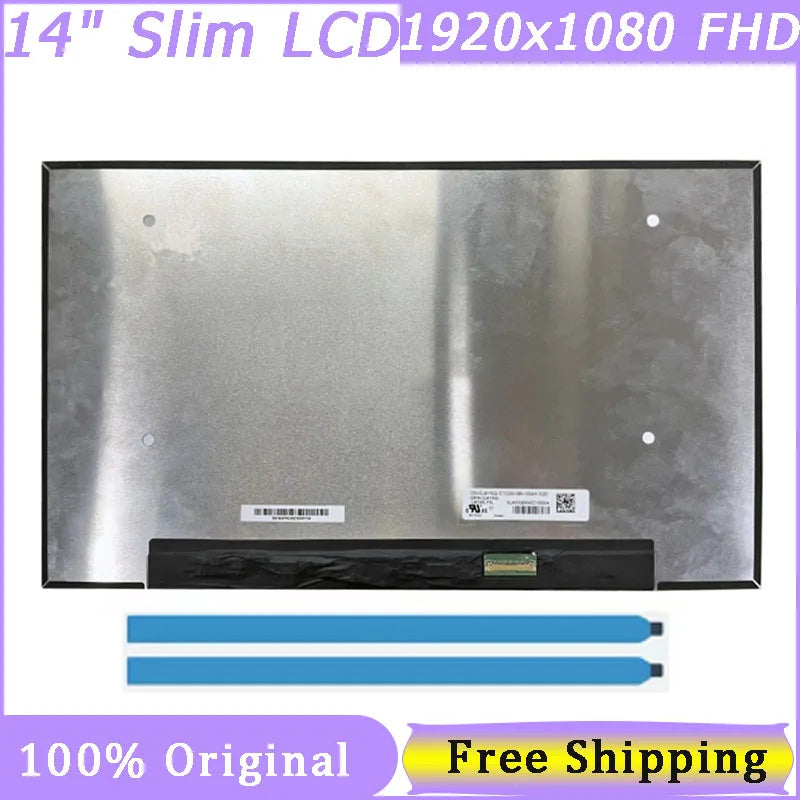 14.0" Slim 30 Pin Laptop LCD Screen LM140LF5L01 LM140LF5L 01 For 0J4YKG 1920*1080 FHD IPS Panel Replacement
