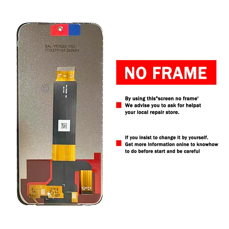 6.75"IPS LCD For TCL K70 Display Screen For TCL K70 4G T522A  LCD Display Touch Screen Digitizer Assembly Replacement TCL phone repair parts