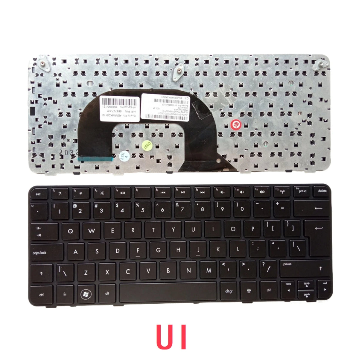 New UI Spanish Latin Brazil Portuguese Laptop Keyboard For HP Pavilion DM1 DM1-4000 DM1-4100 DM1-4200 Notebook PC Replacement HP laptop repair parts