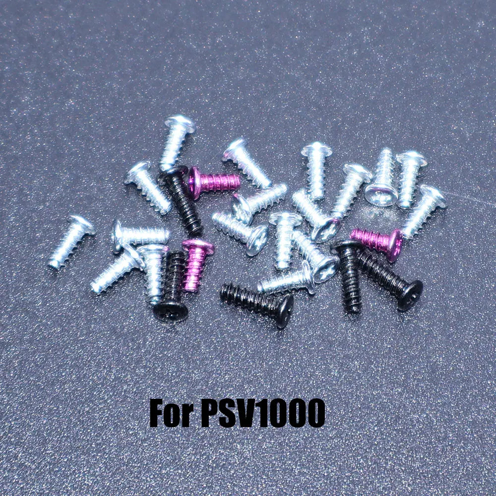 For New 3DS XL DS Lite NDSL PSV PSP 1000 2000 Game Console Replacement Screws Set For Joycon Switch Lite OLED GBM GBA GBC GBP Game console repair parts