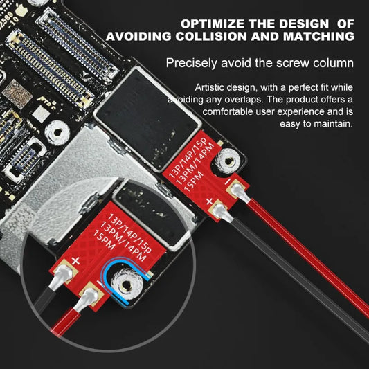 MaAnt Battery Connection Buckle for IPhone 6-17PM Motherboard Cable Hard Row FPC Mobile Phones Boot Power Bank Repair Tools Kit Professional Repair Tools