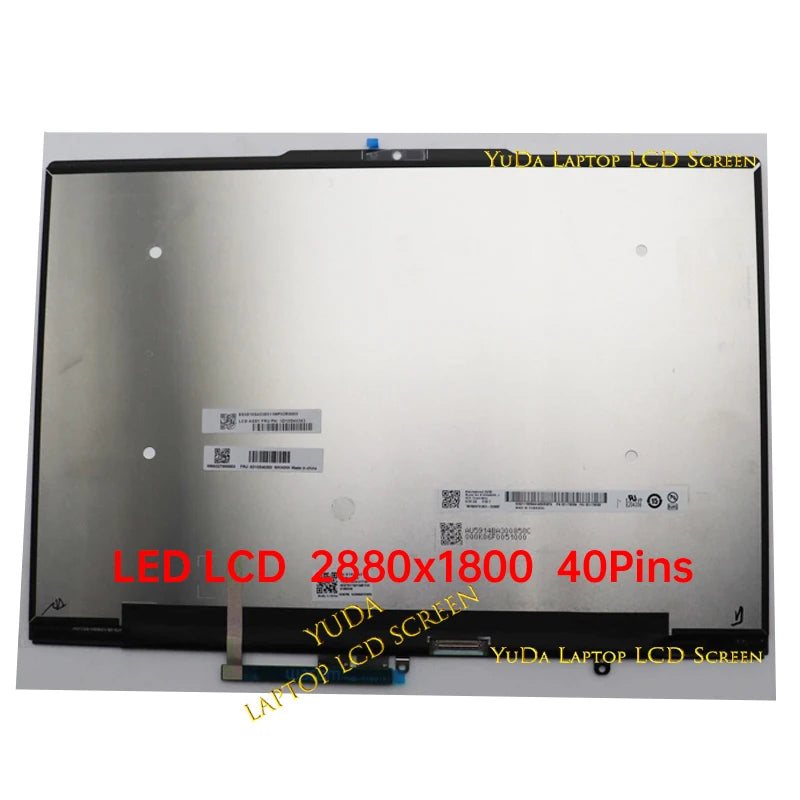 14" Touch Screen For Lenovo IdeaPad 5 2-in-1 14IPH11 14AGP11 14AHP11 14Q8Y11 LCD Display Digitizer + Frame Assembly Replacement Lenovo laptop repair parts