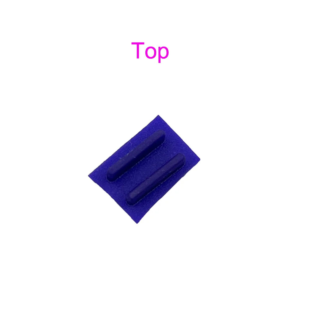 1set-10sets  Replacement For 3DS Console Upper Top LCD Screen Front Rubber Feet Cover Lower Button Back Cover Rubber Game console repair parts