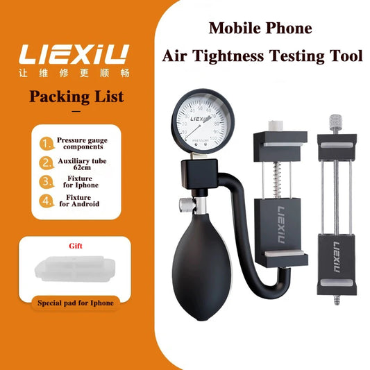 Air Tightness Tester For iPhone Android Test Air Tightness Waterproof Performance Detection Repair Tool Professional Repair Tools
