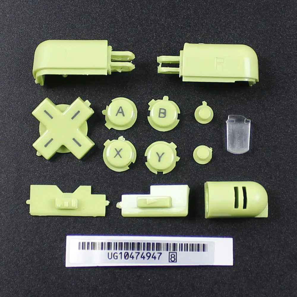 1Set For DS Lite NDSL Game Console Full Set Button Power ON OFF Key ABXY L R D Pad Cross Key Replacement Parts Game console repair parts