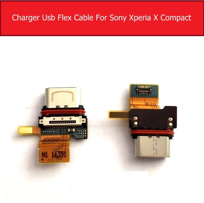 USB Charger Board For Sony Xperia E5/L1/X/X Performance/X Compact USB Charging Dock Connector Flex Cable Rempacement repair Sony phone repair parts
