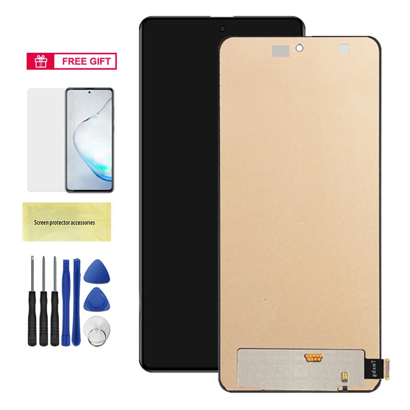 6.67" POCO F4 GT LCD Replacement Parts, for Xiaomi Poco F4 GT 21121210G Lcd Display Digital Touch Screen with Frame Assembly Xiaomi phone repair parts