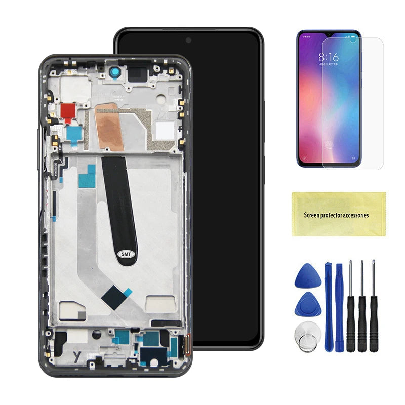 Super Amoled Poco F3 Screen Replacement, for Xiaomi Poco F3 M2012K11AG Lcd Display Digital Touch Screen Assembly for Poco F3 Pro Xiaomi phone repair parts