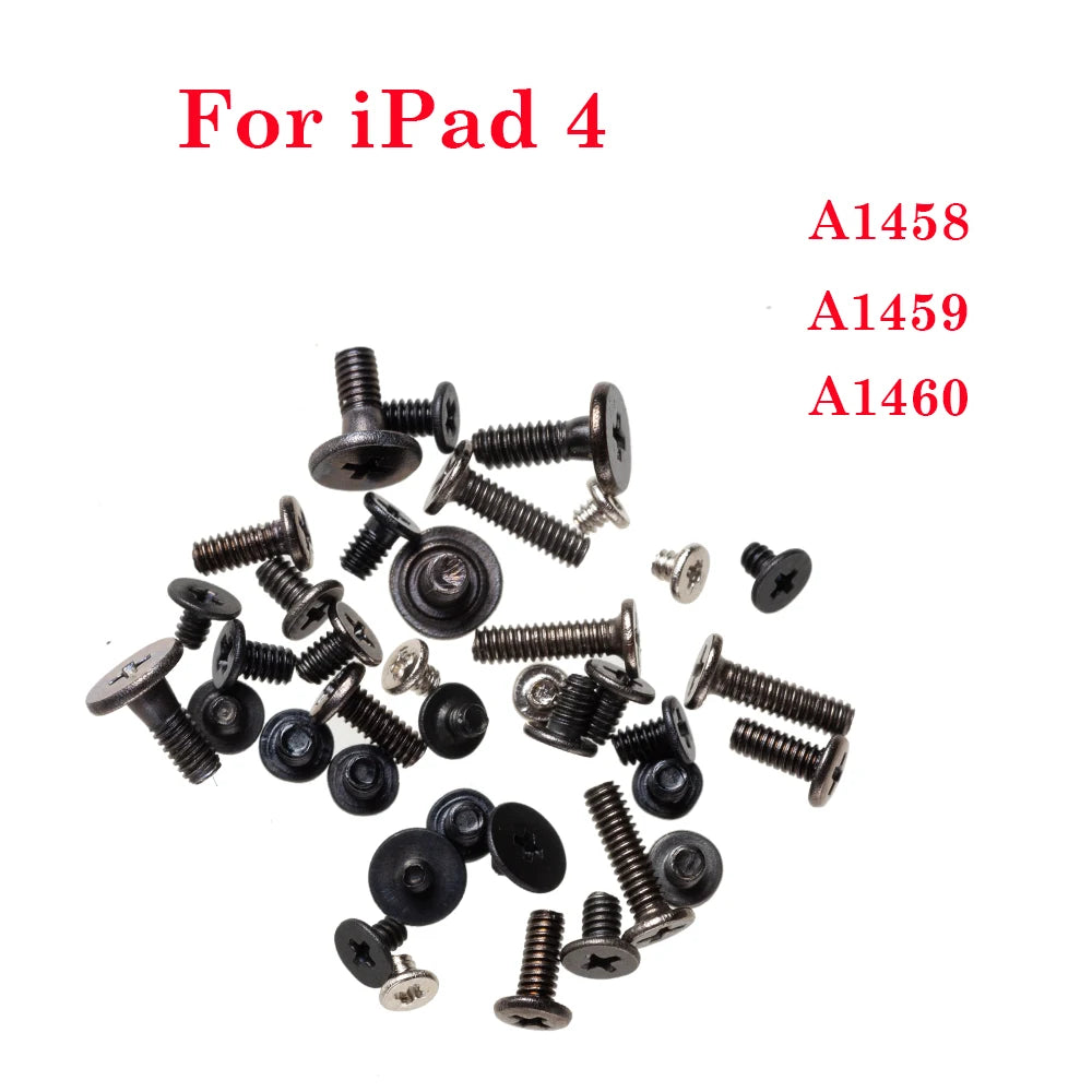 Inner Accessories Bottom Bolt Full Screw Set For iPad 2 3 4 5 6 7 8 9 10 5th 6th 7th 8th 9th 2017 2018 2019 2020 2021 Air 1 2 iPad tablet repair parts