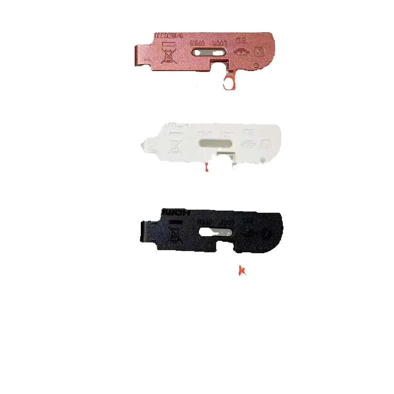 1PCS New Original Battery Door Cover for Sony WX300 WX350 Battery Cover Without Metal Digital Camera repair parts