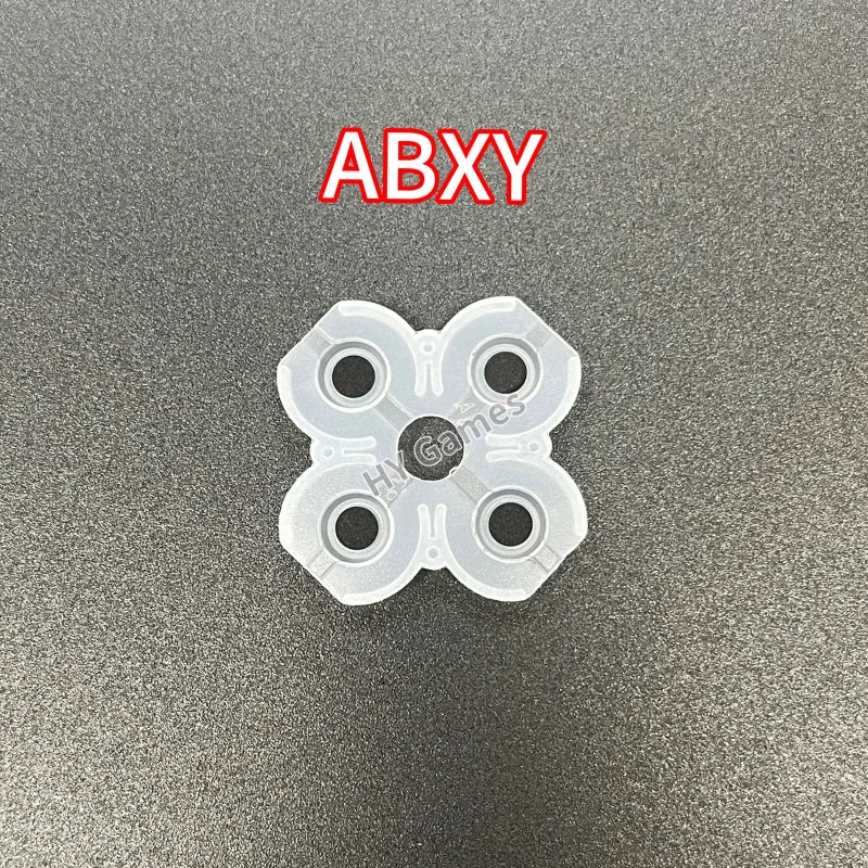 50PCS for Playstation 4 PS4 Game Controller JDM-050-055 030 040 001 011 Keypad Button ABXY  Silicone Conductive Rubber Set Game console repair parts