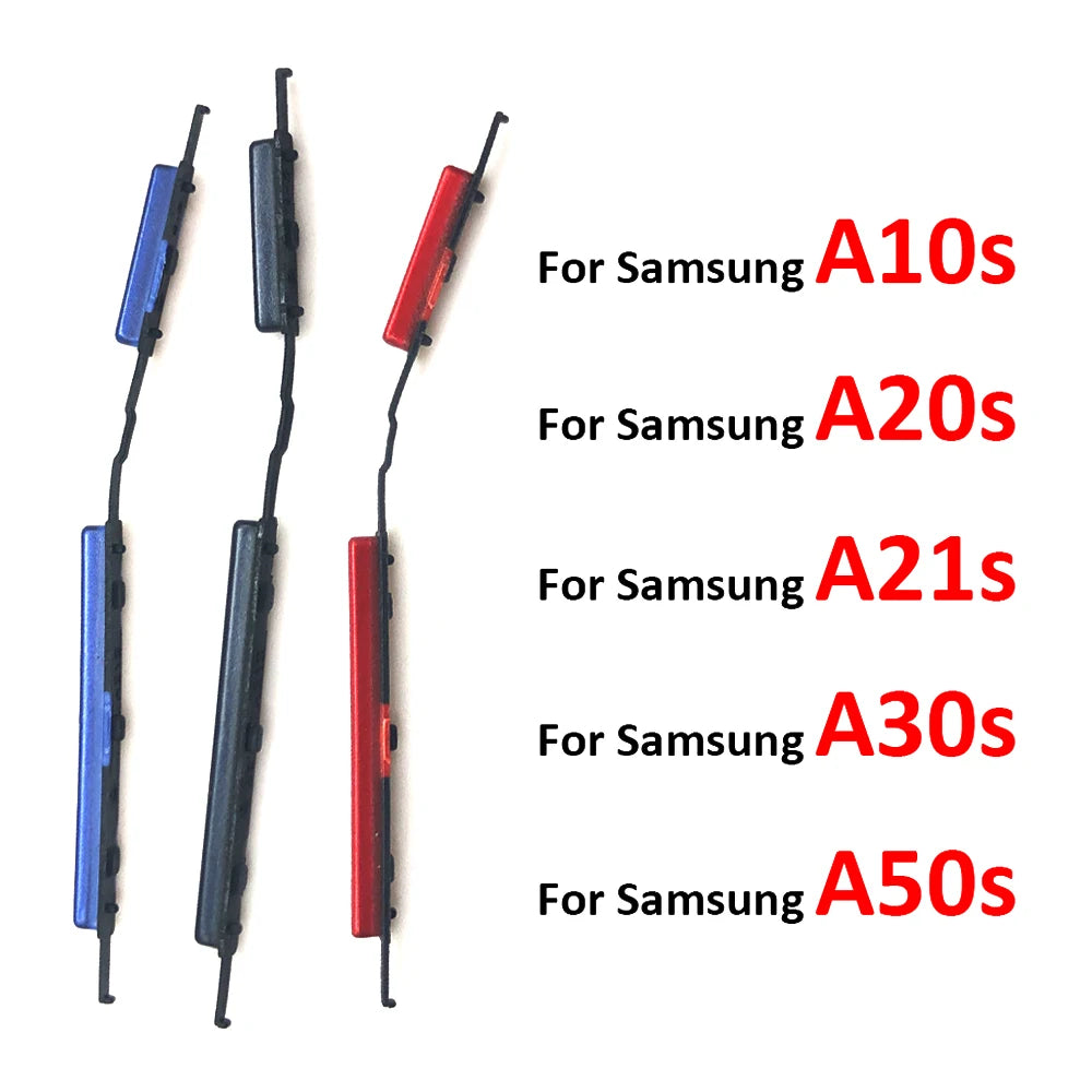 New Power Button + Volume Side Button Key For Samsung A10S A107F A20S A207F A21S A217F A30S A307F A50S A507F A21s Samsung phone repair parts