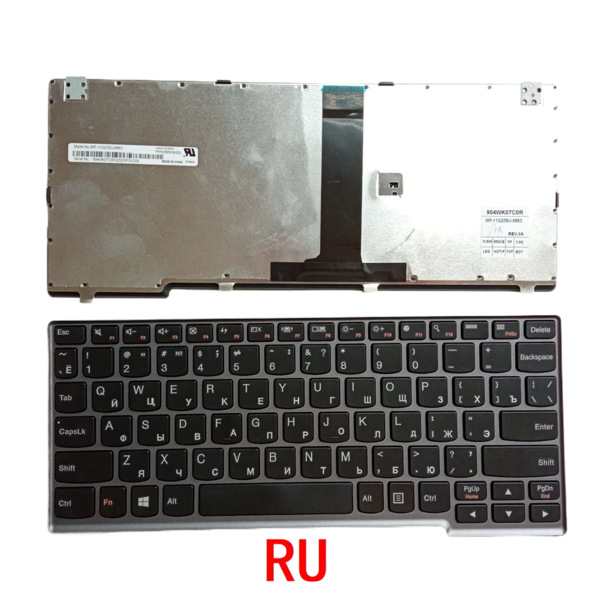 New US Russian Latin Laptop Keyboard For Lenovo IdeaPad S100 S110 S206 Notebook PC Replacement Lenovo laptop repair parts