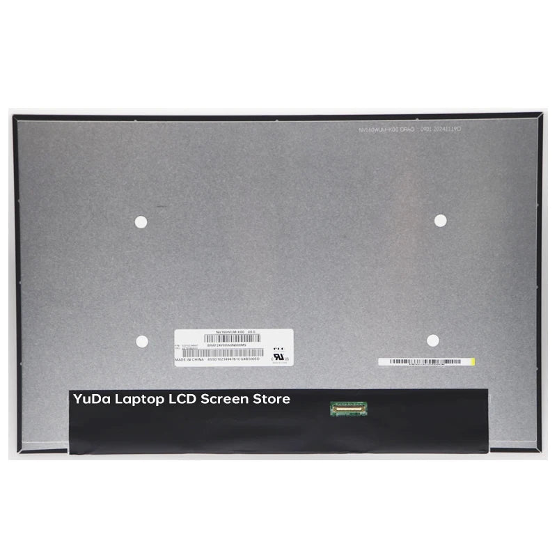 16" Laptop LCD Touch Screen B160UAK01.1 R160NW41 R2 NV160WUM-K00 Display Matrix Panel Replacement 1920x1200 45% NTSC eDP 40 Pins Laptop screen replacement