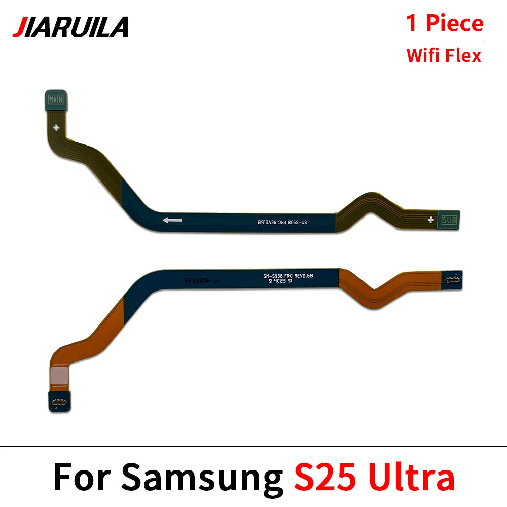 10Pcs, Main Board Motherboard LCD Wifi Signal Flex Cable For Samsung S25 Plus Ultra S931 S936U S938U Samsung phone repair parts