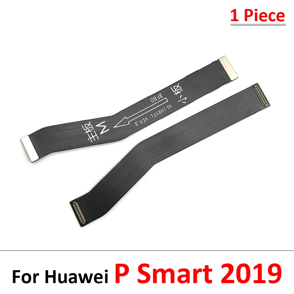 10Pcs, For Huawei P10 P20 P30 P40 P50 Lite Pro E P Smart 2018 2019 2020 Main Motherboard Flex Cable Replacement parts Huawei phone repair parts