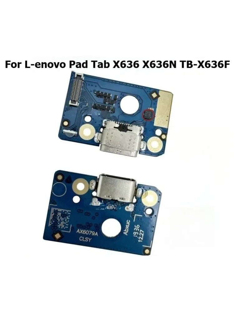 USB Charging Port Connector Plug Jack Charge Dock Board Flex Cable For Lenovo  Pad Tab X636 X636N TB-X636F cable repair Lenovo tablet repair parts