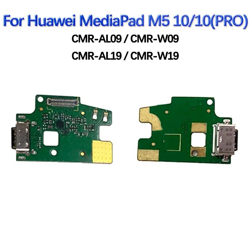 USB Charging Connector Port Board Parts Flex Cable For Huawei MediaPad M5 Lite 8 M5 8 M5 10 10(pro) Flex Cable Replacement Part Tablet repair parts
