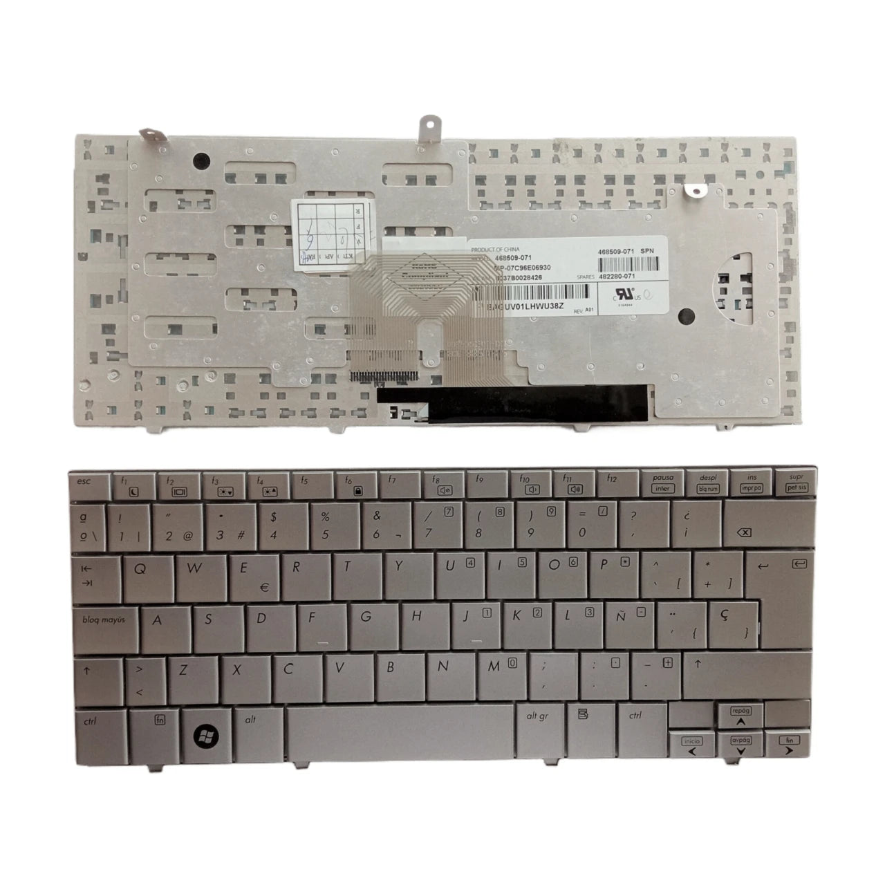 New Spanish Language  Keyboard For HP mini 2133 2140 2144 Notebook PC Replacement Keyboard  HP laptop repair parts