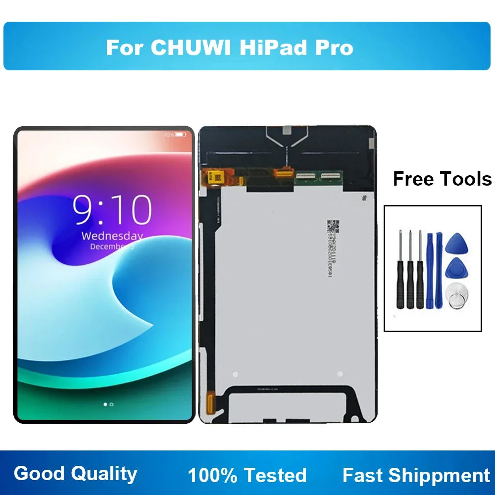 Original For CHUWI HiPad Pro LCD Display Touch Screen Digitizer Assembly For HiPad Pro Replacement Tablet repair parts