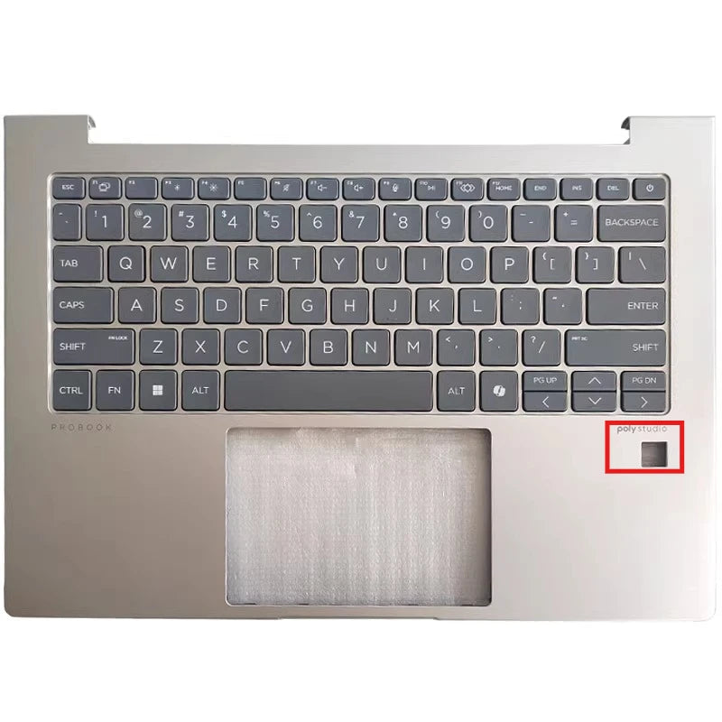 Cover case for HP Elitebook 640 645 G11 lcd back housing upper topcase palrmrest keyboard bottom hinge toouchpad shell HP laptop repair parts