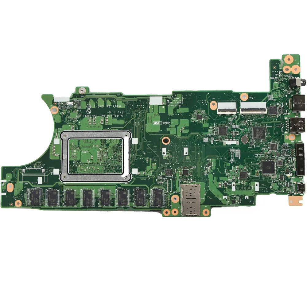 Laptop Motherboard For Lenovo Thinkpad X13 T14S Gen 1 NM-C891 With CPU:i5 10210U I7 10510U RAM:8G/16G FRU:5B20Z45776 5B20Z45786 Lenovo laptop repair parts