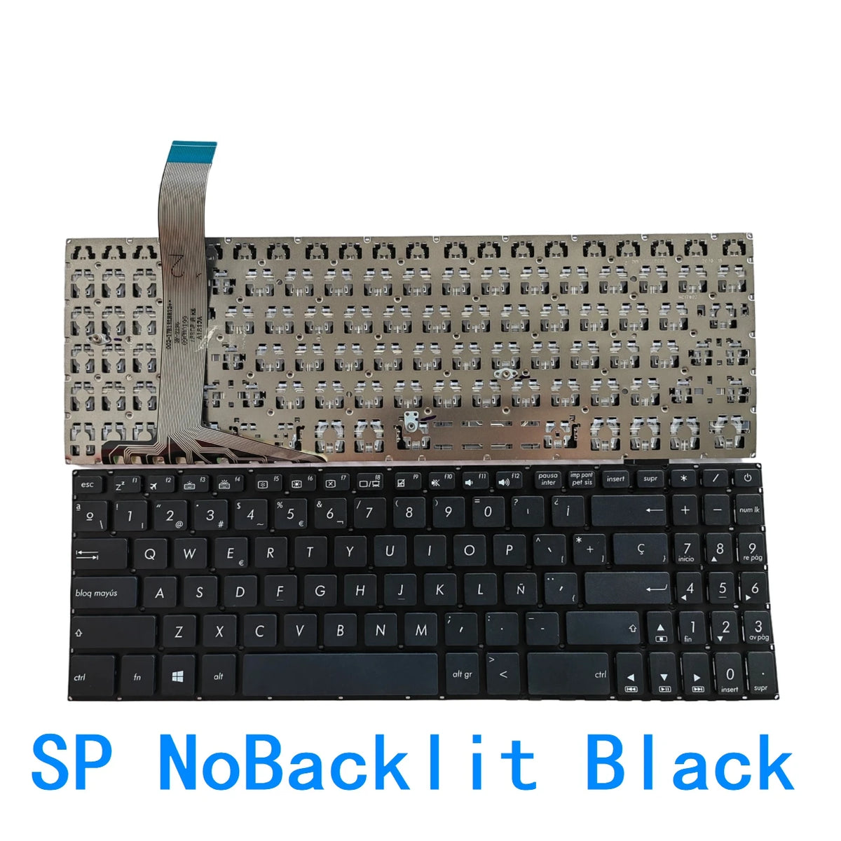New US Russian Spanish Backlit Keyboard For ASUS X570 X570U X570UD X570Z X570ZD F570 X570D YX570 YX570UD YX570ZD FX570 FX570UD ASUS laptop repair parts