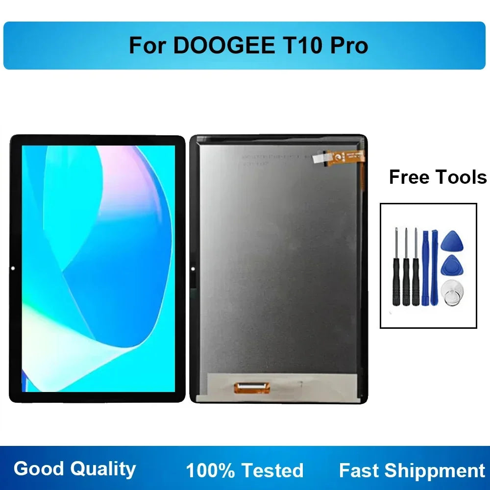 NEW 10.1 Inch For DOOGEE T10 Pro LCD Display Touch Screen Digitizer Assembly Replacement ToolsTools Tablet repair parts