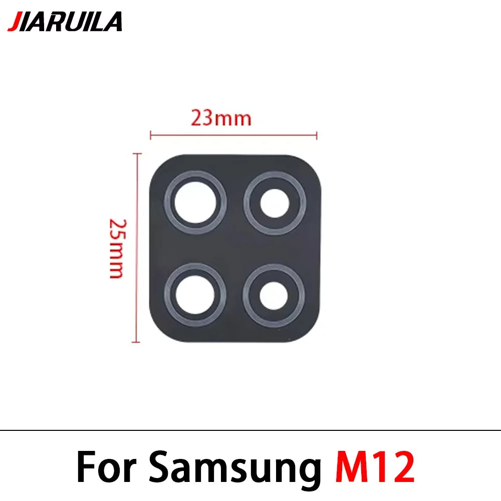 10Pcs Back Rear Camera Glass Lens Cover With Adhesive For Samsung M10 M20 M30 M40 M12 M21 M21s M31 M31s M51 M32 M22 M14 M54 M53 Samsung phone repair parts